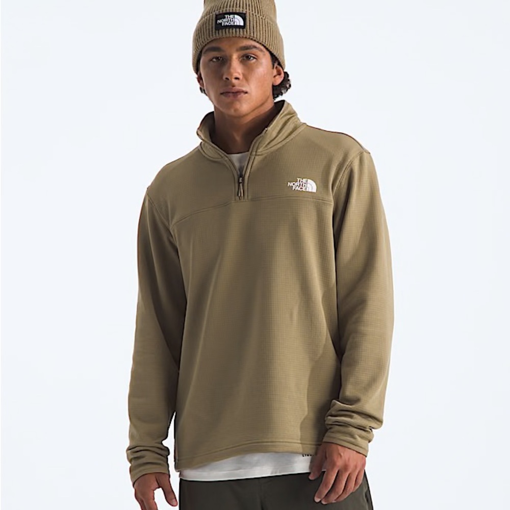 Cedar Trail Grid Fleece ¼-Zip